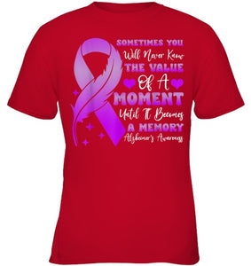 I Wear Purple Alzheimer's Awareness Dementia Disease