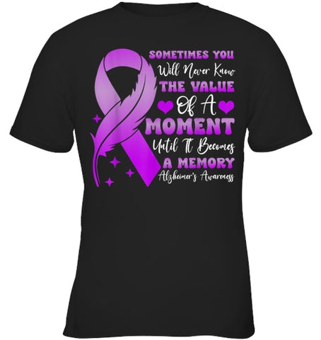 Image of I Wear Purple Alzheimer's Awareness Dementia Disease