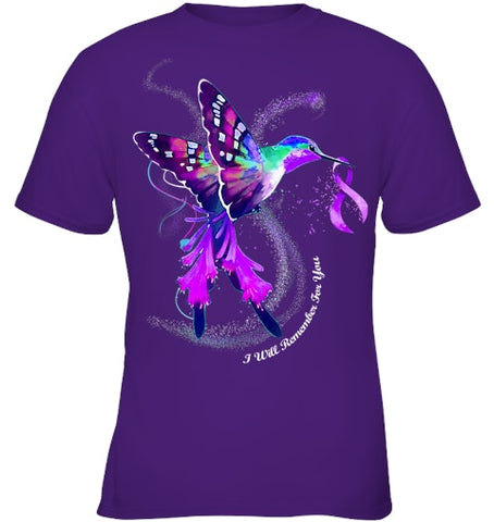 Image of Hummingbird I Will Remember For You Alzheimer's Awareness