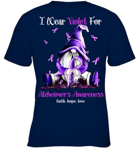 Alzheimer   I wear violet for Alzheimer