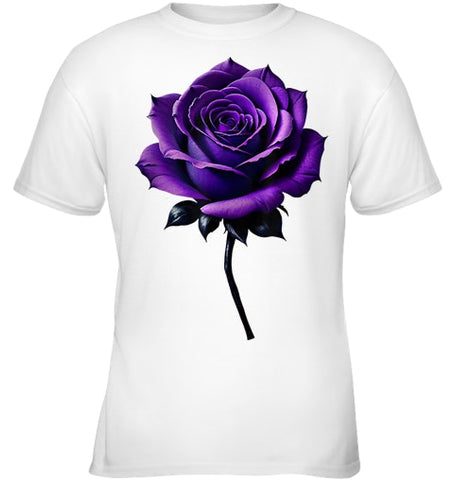 Image of alzheimer s awareness purple rose T Shirt