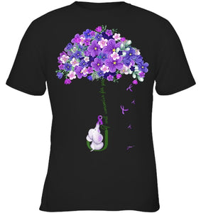 Alzheimer Awareness Cute Elephant I Will Remember For You T Shirt