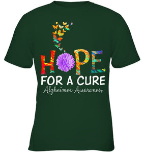 Alzheimer's awareness shirt Hope for a Cure