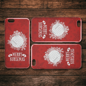 Merry Nursemas - Personalized iPhone Case