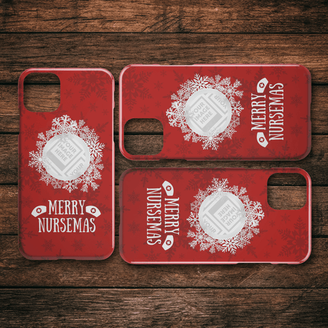 Image of Merry Nursemas - Personalized iPhone Case