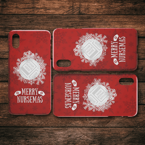 Image of Merry Nursemas - Personalized iPhone Case