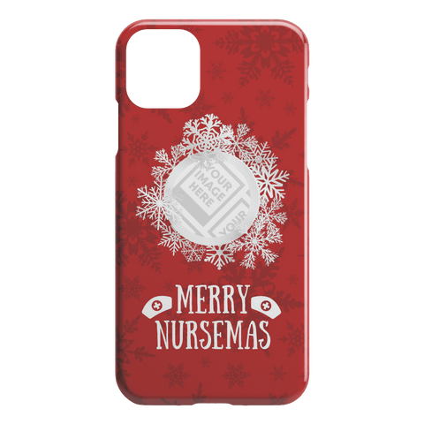 Image of Merry Nursemas - Personalized iPhone Case