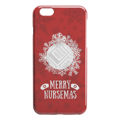 Image of Merry Nursemas - Personalized iPhone Case