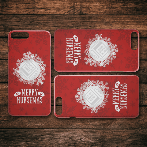 Image of Merry Nursemas - Personalized iPhone Case