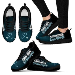 Angels Have Stethoscopes Sneakers -  Sneakers - EZ9 STORE