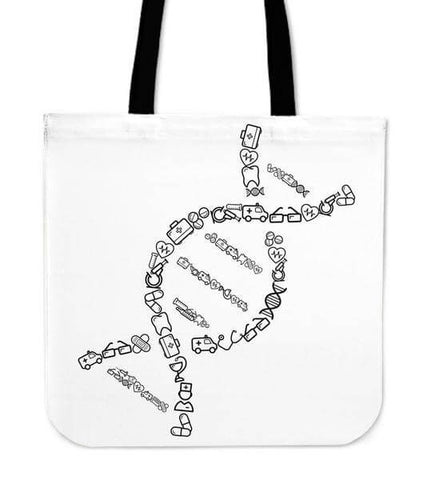 Image of Being A Nurse Is In My DNA Tote Bag -  Tote Bag - EZ9 STORE