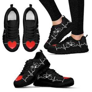 Bicycle Heartbeat Sneakers -  Sneakers - EZ9 STORE