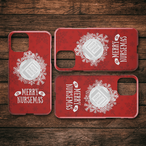 Image of Merry Nursemas - Personalized iPhone Case