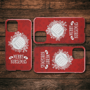 Merry Nursemas - Personalized iPhone Case