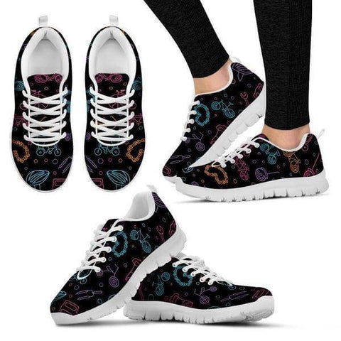 Image of Cycling Pattern Sneakers -  Sneakers - EZ9 STORE