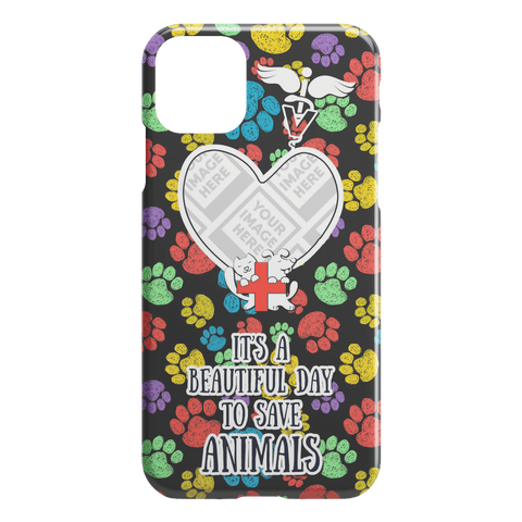 Image of Save Animals - Personalized iPhone Case