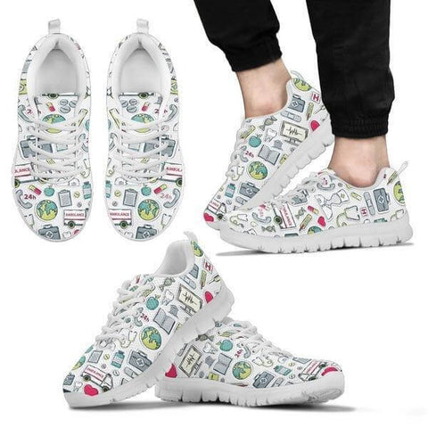 Image of Doodle Nurse Sneakers - Sneakers - EZ9 STORE