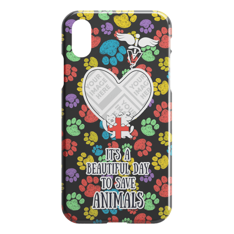 Image of Save Animals - Personalized iPhone Case