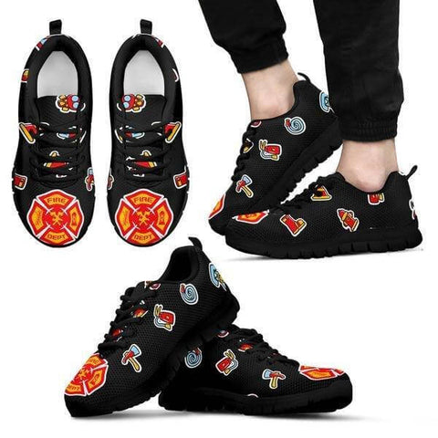 Image of Firefighter Sneakers -  Sneakers - EZ9 STORE