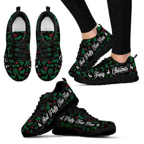 Image of Furry Christmas And Fluffy New Year Sneakers -  Sneakers - EZ9 STORE