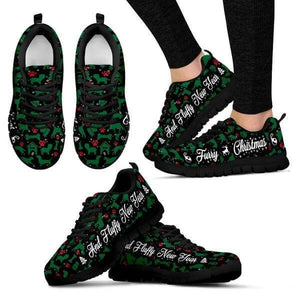 Furry Christmas And Fluffy New Year Sneakers -  Sneakers - EZ9 STORE