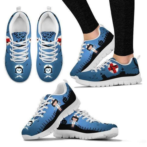 Image of Halloween Nurse Sneakers -  Sneakers - EZ9 STORE