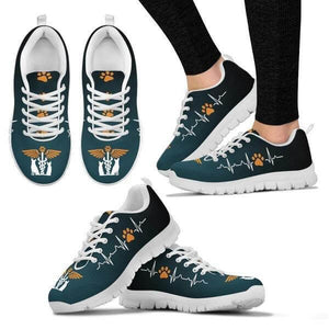 Heartbeat Veterinarian Sneakers -  Sneakers - EZ9 STORE