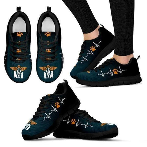 Image of Heartbeat Veterinarian Sneakers -  Sneakers - EZ9 STORE