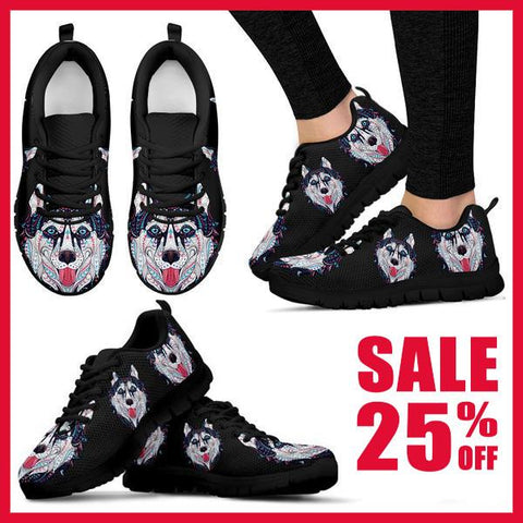 Image of Husky Lover Sneakers -  Sneakers - EZ9 STORE