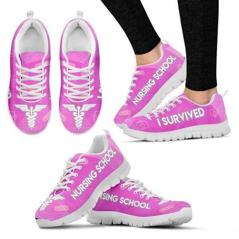 Image of I Survived Nursing School Sneakers -  Sneakers - EZ9 STORE