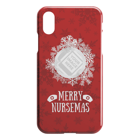 Image of Merry Nursemas - Personalized iPhone Case