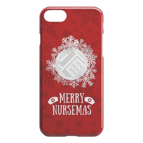 Image of Merry Nursemas - Personalized iPhone Case