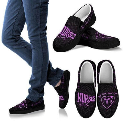 Image of Live Love Heal Slip Ons -  Slip Ons - EZ9 STORE