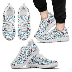 Medical Pattern Sneakers -  Sneakers - EZ9 STORE