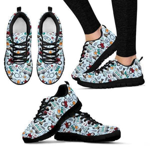 Medical Pattern Sneakers -  Sneakers - EZ9 STORE