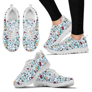 Medical Pattern Sneakers -  Sneakers - EZ9 STORE