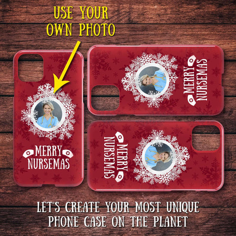 Image of Merry Nursemas - Personalized iPhone Case