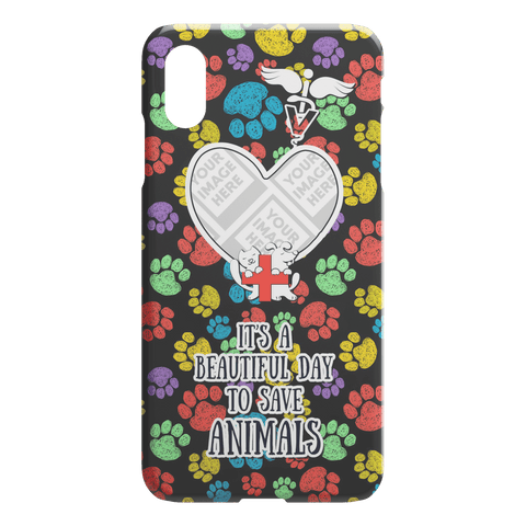 Image of Save Animals - Personalized iPhone Case