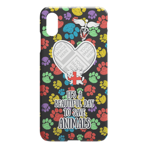 Save Animals - Personalized iPhone Case