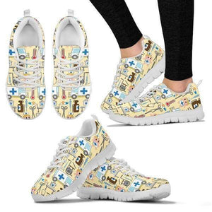 Nurse - Cute Icons Sneakers -  Sneakers - EZ9 STORE