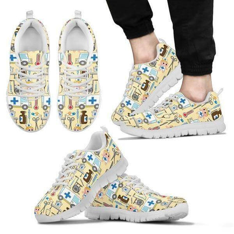 Image of Nurse - Cute Icons Sneakers -  Sneakers - EZ9 STORE