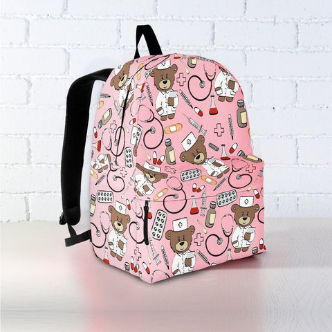 Image of Nurse Doodle Backpack -  Backpack - EZ9 STORE