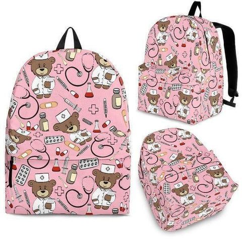 Image of Nurse Doodle Backpack -  Backpack - EZ9 STORE