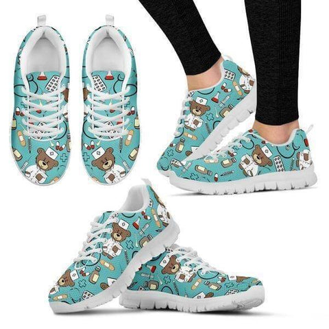 Image of Nurse Doodle Sneakers -  Sneakers - EZ9 STORE