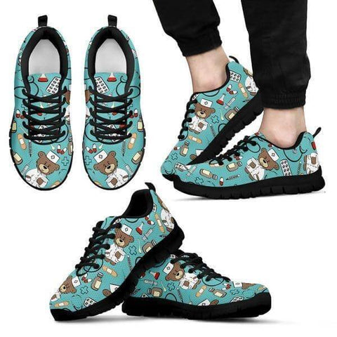 Image of Nurse Doodle Sneakers -  Sneakers - EZ9 STORE