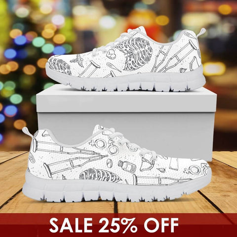 Image of Nurse - Doodle Sneakers -  Sneakers - EZ9 STORE