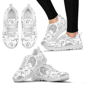 Nurse - Doodle Sneakers -  Sneakers - EZ9 STORE