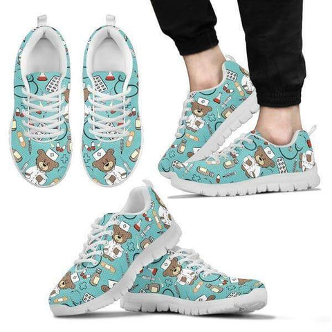 Image of Nurse Doodle Sneakers -  Sneakers - EZ9 STORE