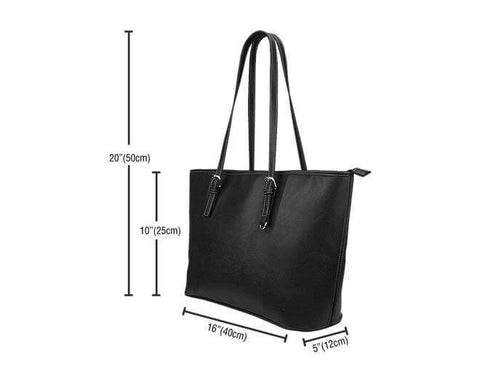 Image of Nurses Leather Tote Bag -  Leather Tote Bag - EZ9 STORE