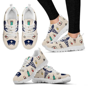 Nursing Symbols Sneakers -  Sneakers - EZ9 STORE